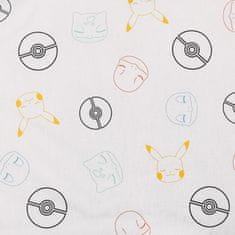 Pokemon Bela, obojestranska otroška posteljnina z zadrgo, 100% bombaž OEKO-TEX 140x200cm+70x90cm