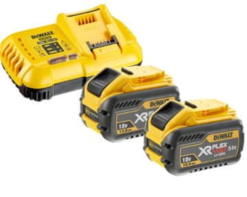 DeWalt 18 54V 12.0 4.0 Ah DCB548 baterija + polnilnik DCB118 2 kosa