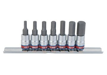 shumee KOMPLET NASADNIH KLJUČEV KING TONY 1/4" Z IMBUSOM, 7-delni, 2035 V 18" - V 3 8”