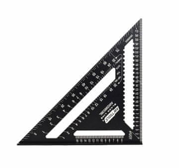 shumee AWTOOLS ALUMINIJASTI KOTNIK ZA MESARSTVO 12" ČRNE VRSTE