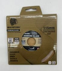 shumee DIAMANTNI DISK 115 mm x 1,6 mm x 22,2 mm NEZAPRT REZ INDIJSKI PROFESIONALNI