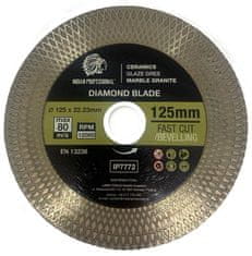 shumee DIAMANTNI DISK 125 mm x 1,9 mm x 22,2 mm HITRO REZAN INDIJSKI PROFESIONALNI