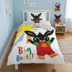 Bing Bing Bela, obojestranska otroška posteljnina z zadrgo, 100% bombaž 140x200cm+60x70cm OEKO-TEX