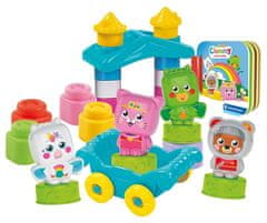 Clementoni Clemmy baby - Igralni set s knjigo vitez in princesa