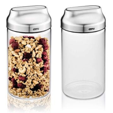 Gefu Shranjevanje živil srebrna Kippo