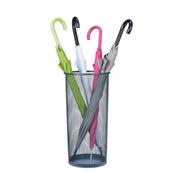 Northix Kovinsko stojalo za dežnike z mrežasto konstrukcijo