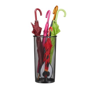 Northix Stojalo za dežnike iz žične mreže z drobno mrežasto zasnovo