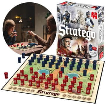 Jumbo Stratego Classic Strateška družinska namizna igra, sestavljanka za dva igralca 8+
