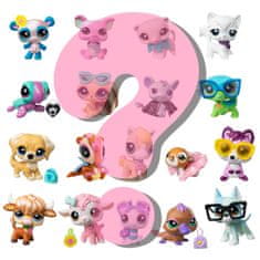 HASBRO Littlest Pet Shop - Presenečenje: figurice živali, serija 5, premične zbirateljske figurice 4+