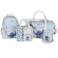 Disney Disney Stitch Modra potovalna torba za mlade, turistična torba, ročna prtljaga za letala 41x20x26cm