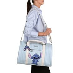 Disney Disney Stitch Modra potovalna torba za mlade, turistična torba, ročna prtljaga za letala 41x20x26cm