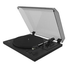 TEAC Gramofon TN-175-B, integriran phono izenačevalnik črne barve
