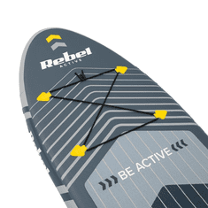 Rebel Deska SUP ACTIVE RBA-4511, 244x76x10 cm, komplet, do 86 kg