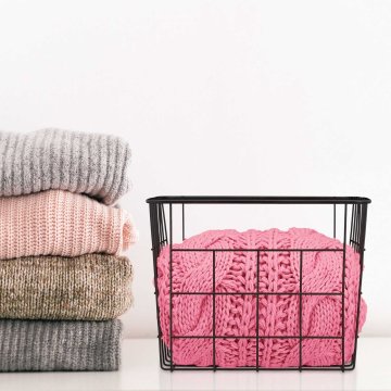 Northix Set 3 žičnih košar