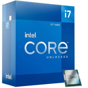Intel Core i7-12700K 3,6/5,0GHz 25MB LGA1700 125W UHD770 brez hladilnika BOX procesor