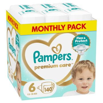 Pampers Premium Care plenice, velikost 6, 13-18 kg, 140/1