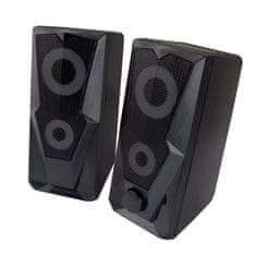 slomart Esperanza BAILA stereo zvočniki 2.0, USB, LED Rainbow