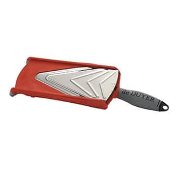 de Buyer Rezalnik 2011.41 KOBRA V AXIS, slicer, stainless steel, professional quality blade, Click Express system, thickness adjustment, cutting angle 19.3°, stainless steel plate, non-slip handle