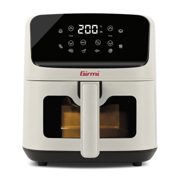 Girmi Fritéza , FG2701 ECOFRIT BIS, horkovzdušná, objem 4.2 l, nastavitelná teplota, časovač, digitální displej, 1300-1500 W