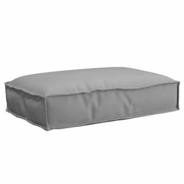 Vidaxl Blazina Siva 60 x 40 x 8 cm Oxford tkanina