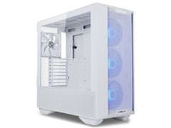Lian Li Računalniško ohišje ATX Lian Li LANCOOL III Mesh RGB Midi-Tower, kaljeno steklo, belo