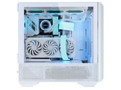 Lian Li Računalniško ohišje ATX Lian Li LANCOOL III Mesh RGB Midi-Tower, kaljeno steklo, belo