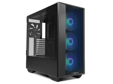 Lian Li Računalniško ohišje ATX Lian Li LANCOOL III Mesh RGB Midi-Tower, kaljeno steklo, črno