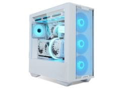 Lian Li Računalniško ohišje ATX Lian Li LANCOOL III Mesh RGB Midi-Tower, kaljeno steklo, belo