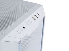 Lian Li Računalniško ohišje ATX Lian Li LANCOOL III Mesh RGB Midi-Tower, kaljeno steklo, belo
