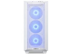 Lian Li Računalniško ohišje ATX Lian Li LANCOOL III Mesh RGB Midi-Tower, kaljeno steklo, belo