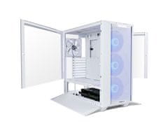 Lian Li Računalniško ohišje ATX Lian Li LANCOOL III Mesh RGB Midi-Tower, kaljeno steklo, belo