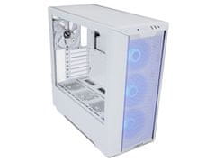 Lian Li Računalniško ohišje ATX Lian Li LANCOOL III Mesh RGB Midi-Tower, kaljeno steklo, belo