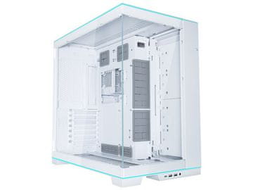 Lian Li Računalniško ohišje Lian Li O11D EVO RGB, ATX, Midi-Tower, kaljeno steklo, belo