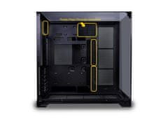 Lian Li Računalniško ohišje Lian Li O11 Vision Compact, ATX, Midi-Tower, kaljeno steklo, črno