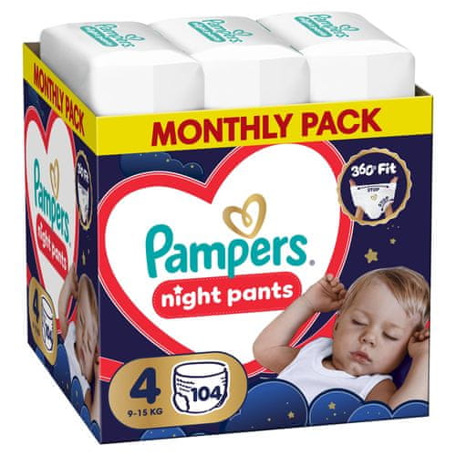 Pampers Night Pants nočna zaščita