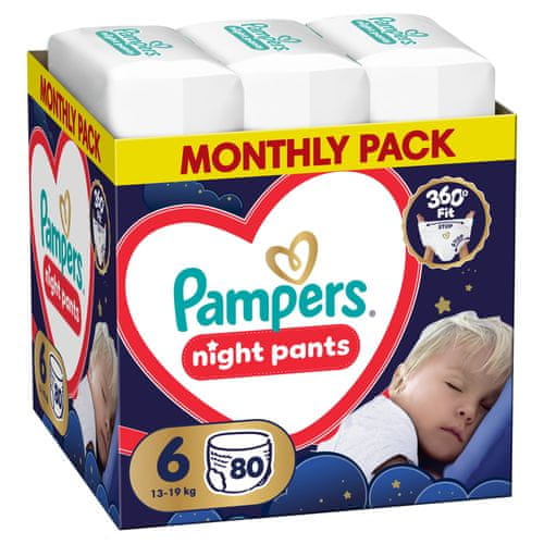 Pampers Night Pants nočna zaščita