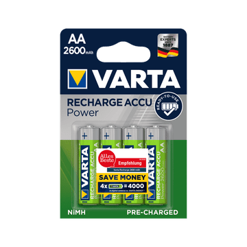 shumee Baterije Varta 4x AA 2600 mAh R6 R06 4 kosi