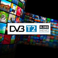 shumee DVB-T2 HEVC H.265 mini na HDMI sprejemnik Kruger&Matz