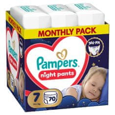 Pampers Night Pants hlačne plenice, velikost 7, 15+ kg, 70/1