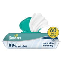 Pampers 99% Water Pure Skin Cleaning vlažilni robčki, 1 kos