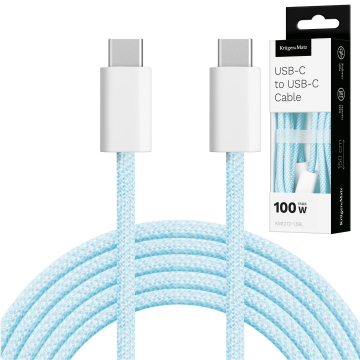 shumee Kruger&Matz Basic USB Type-C kabel moder 100W 1,5 m