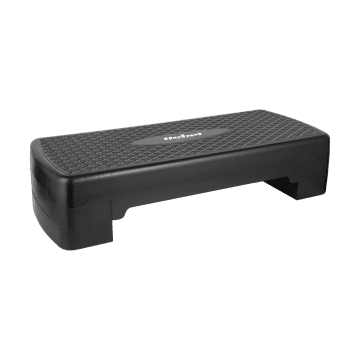 slomart Step klopca Rebel Active za aerobiko (2 stopnji, črna)