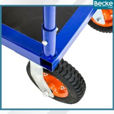 shumee Skladiščni voziček s platformo 90x50, nosilnost 300 kg