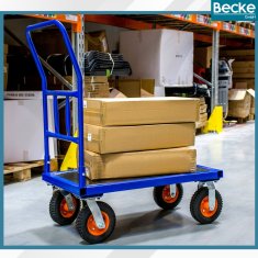 shumee Skladiščni voziček s platformo 90x50, nosilnost 300 kg