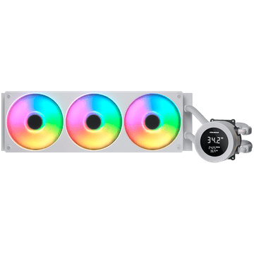 shumee COUGAR Poseidon Vistek ARGB 360 AiO tekoče vodno hlajenje - belo