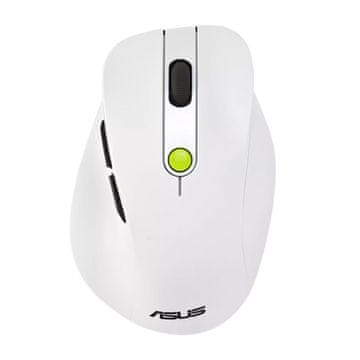 ASUS MD105 brezžična Bluetooth optična neonsko zelena miška