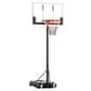 Nastavljiv zunanji košarkarski koš, višina 100-212 cm