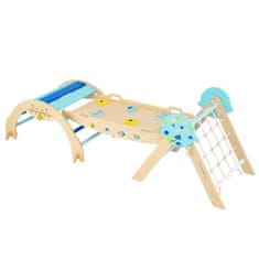 Northix 3-v-1 Montessori plezalni komplet z klančino in lokom
