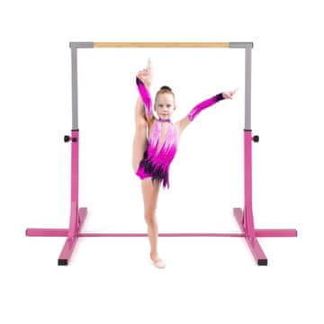 Northix Nastavljiva gimnastična palica za otroke, 85-145 cm, roza