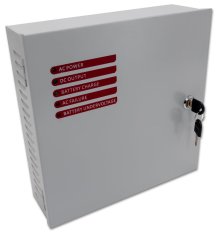 XtendLan napajalnik 12V DC, 2 vhoda, skupaj 10A, 120W, ohišje, rezervna baterija, rele vhod